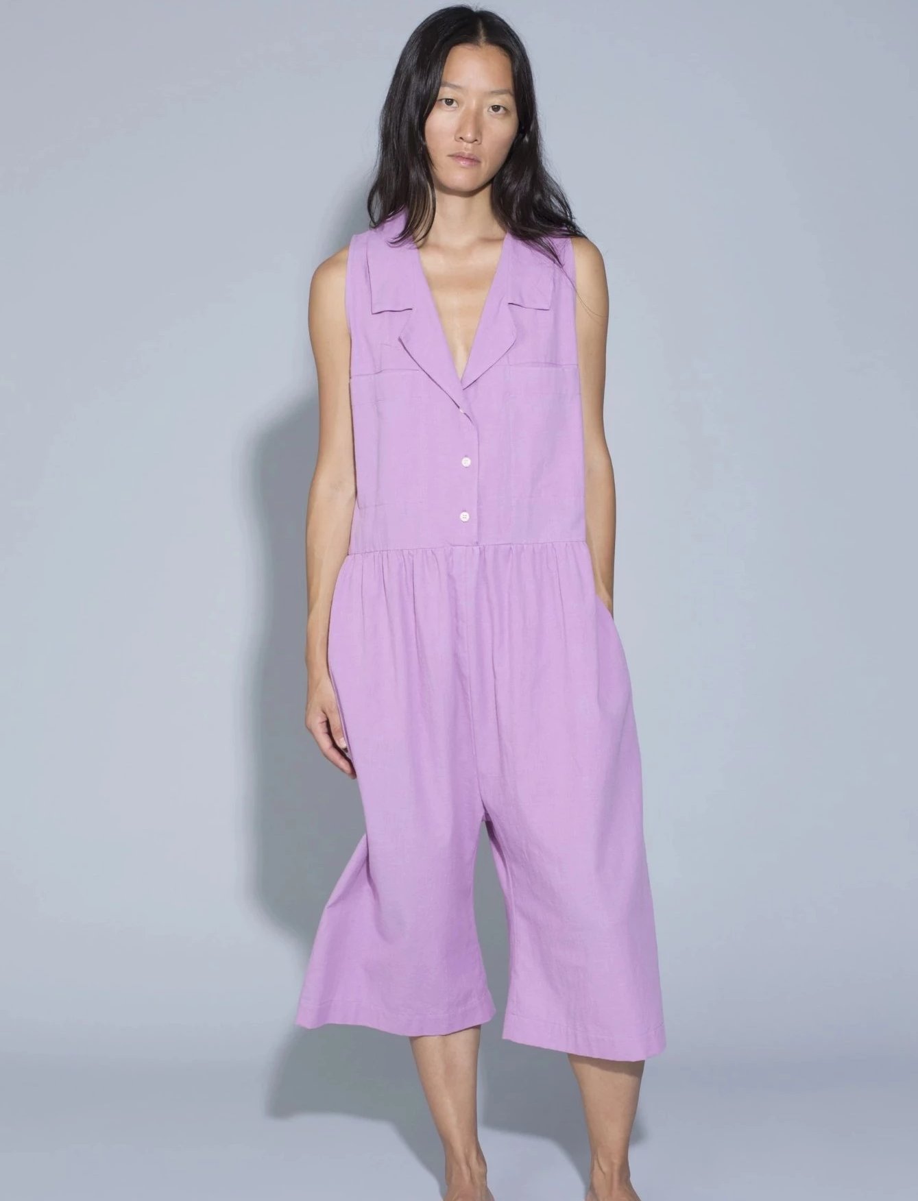Ilana Kohn Violet Jumpsuit Grape Garmentory