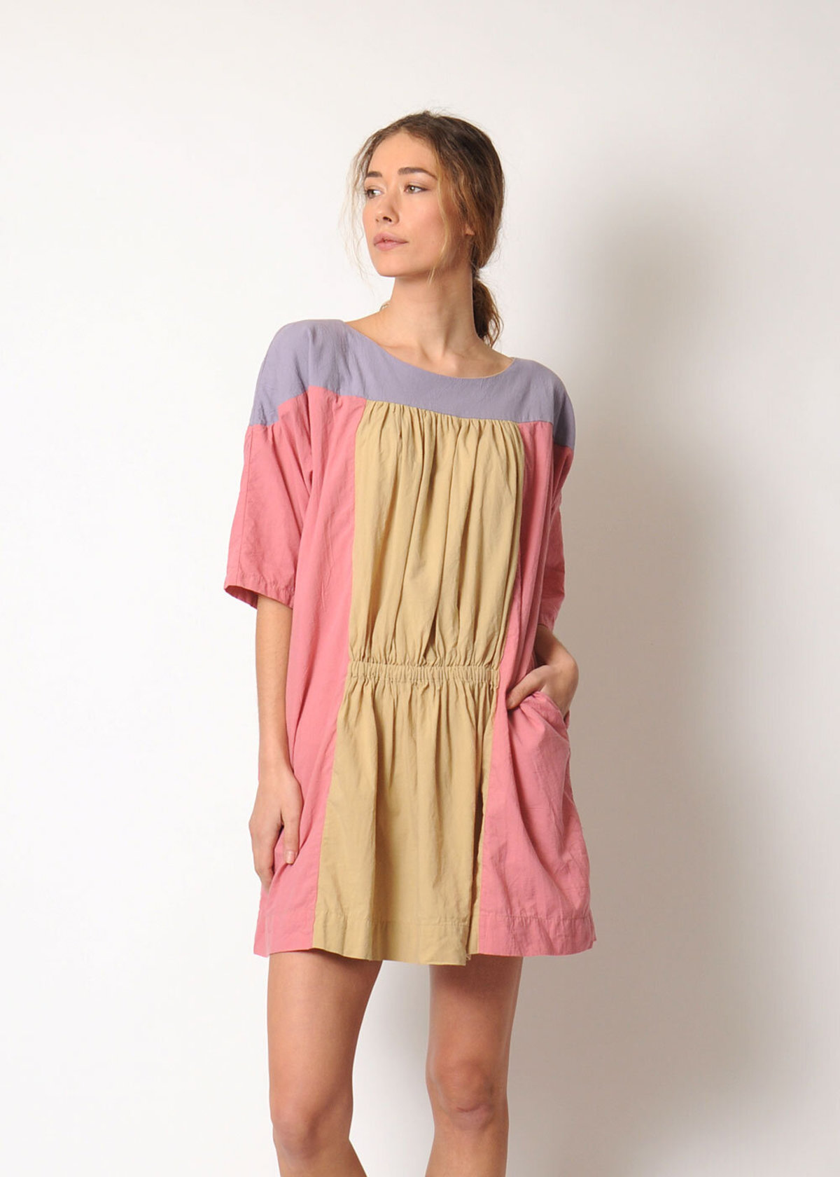 Uzi NYC Party Dress - rose multi | Garmentory Uzi NYC Party Dress - rose multi | Garmentory