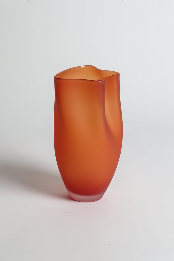 Jeff Goodman Studio Ovelle Glass - Strawberry Jeff Goodman Studio Ovelle Glass - Strawberry