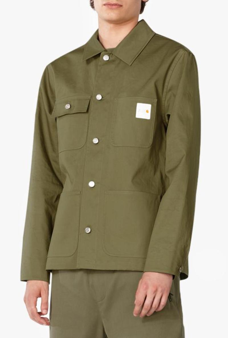 A.P.C. x Carhartt WIP Michigan Coat - Khaki | Garmentory