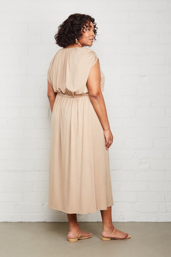 Rachel Pally White Label Plus Size Barlow Dress - Toffee Rachel Pally White Label Plus Size Barlow Dress - Toffee