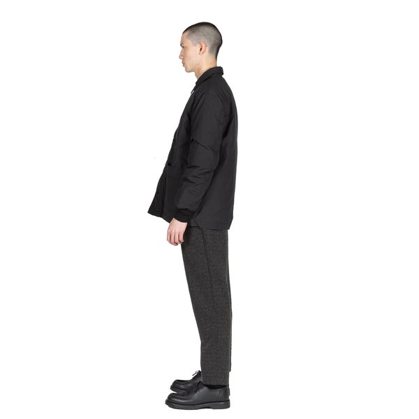 Snow Peak Waxed C/N Down Jacket - Black | Garmentory