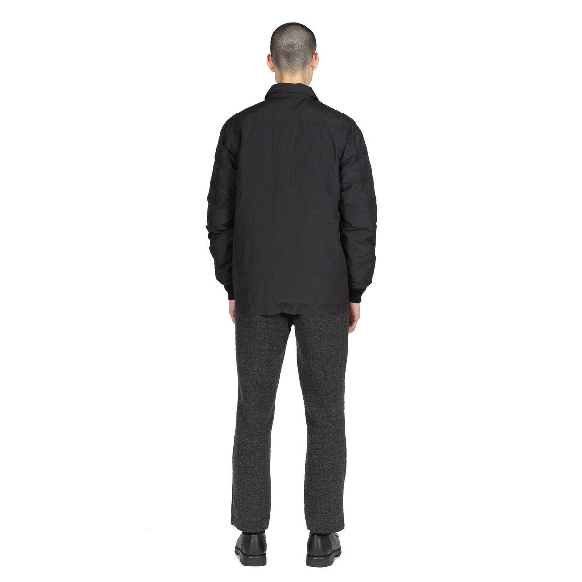 Snow Peak Waxed C/N Down Jacket - Black | Garmentory