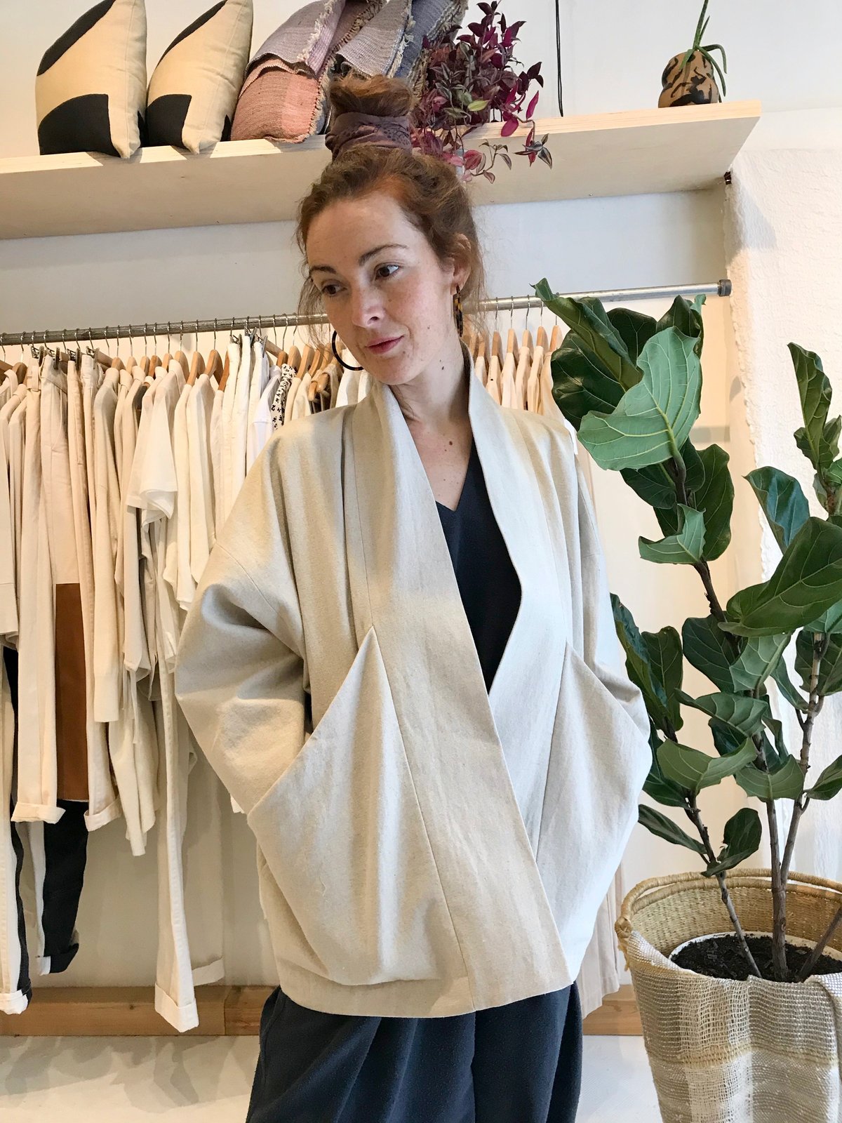 7115 by Szeki Signature Sumo Jacket / Oatmeal | Garmentory