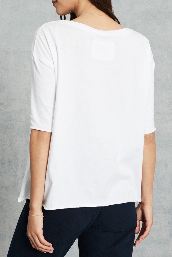 Tee Lab by Frank & Eileen Core Half Sleeve Tee - Whiteout | Garmentory