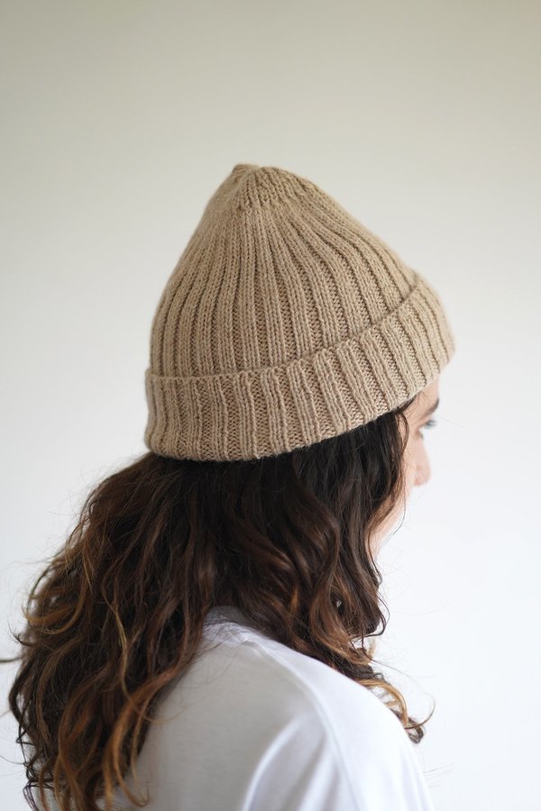 Solosix Essential Rib Beanie - Sand Solosix Essential Rib Beanie - Sand