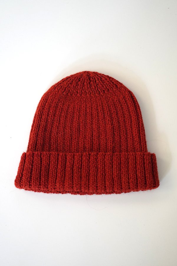 Solosix Essential Rib Beanie - Pumpkin Solosix Essential Rib Beanie - Pumpkin