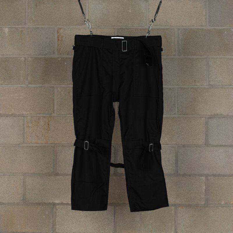 パンツ PEEL & LIFT bondage trousers SIZE:L PEEL & LIFT Bondage Modern Trousers - Grey | Garmentory