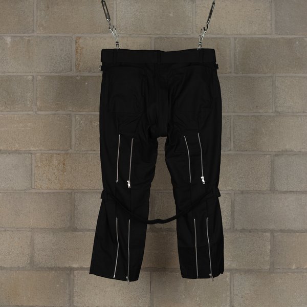 パンツ PEEL & LIFT bondage trousers SIZE:L PEEL & LIFT Bondage Modern Trousers - Black | Garmentory