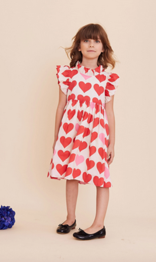 strapless open back dress Pink Chicken