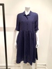 a punto b linen gingham check button front dress - Thumbnail 1