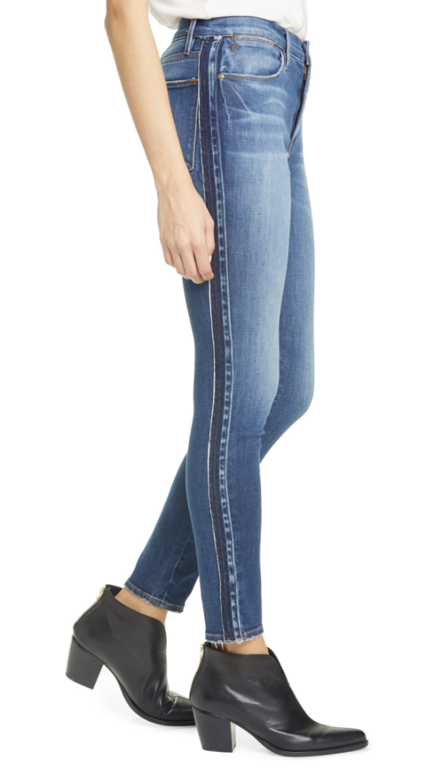 FRAME Denim Le High Skinny Release Tux 
