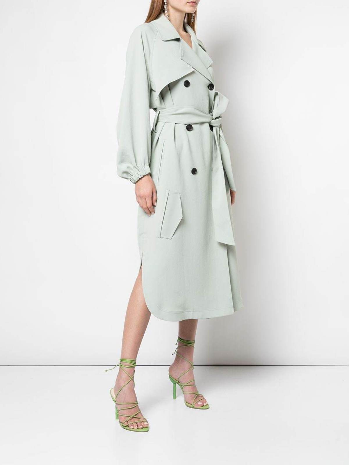 dark green work dress Half Collar Office Work Dress – Aisize