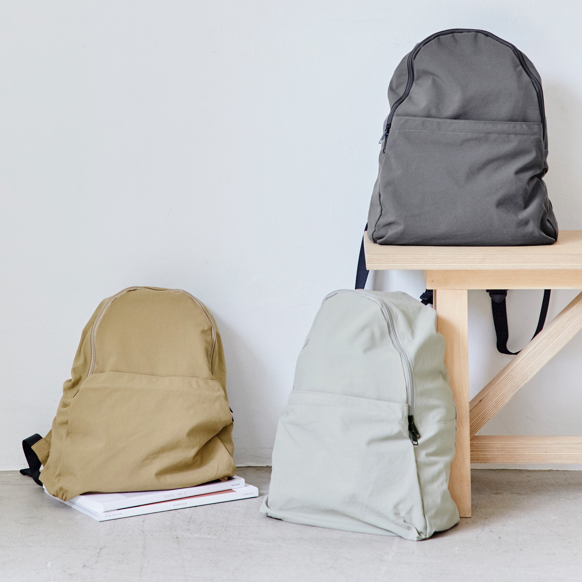 Unisex Poketo Packable Backpack Dove Gray Garmentory