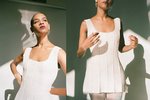 Kepler Barbarella Seam Dress - ivory - Thumbnail 17