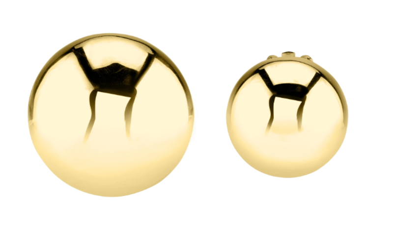 Gabriela Artigas Asymmetric Full Aura Earring - 14k gold