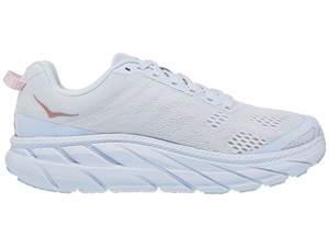 hoka white and rose gold