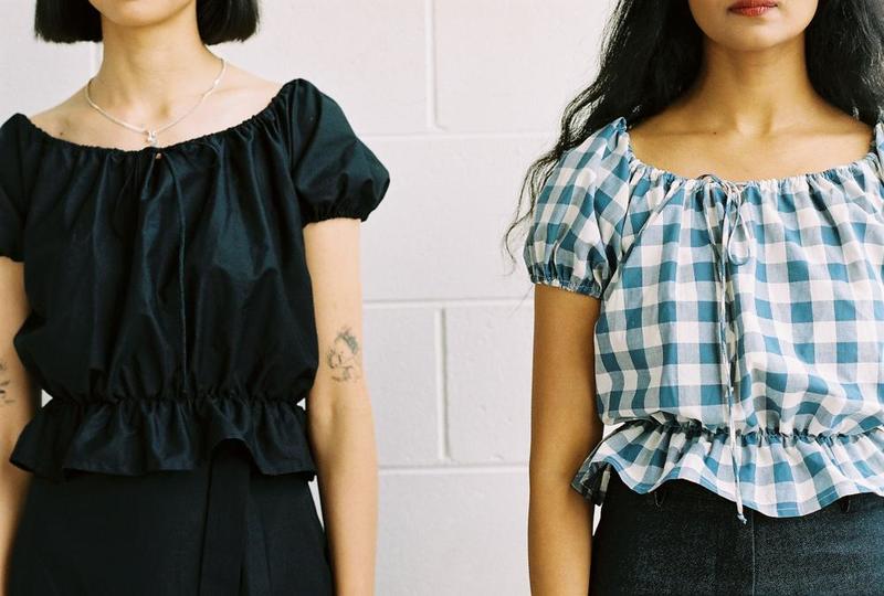 FME Apparel Mini Maddy - Blue Gingham