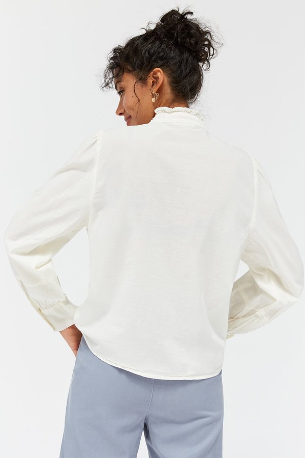 Lacausa Raven Blouse - Panna Cotta Lacausa Raven Blouse - Panna Cotta