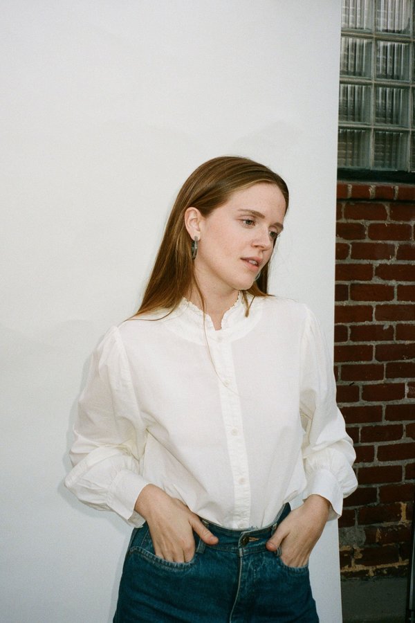 Lacausa Raven Blouse - Panna Cotta Lacausa Raven Blouse - Panna Cotta