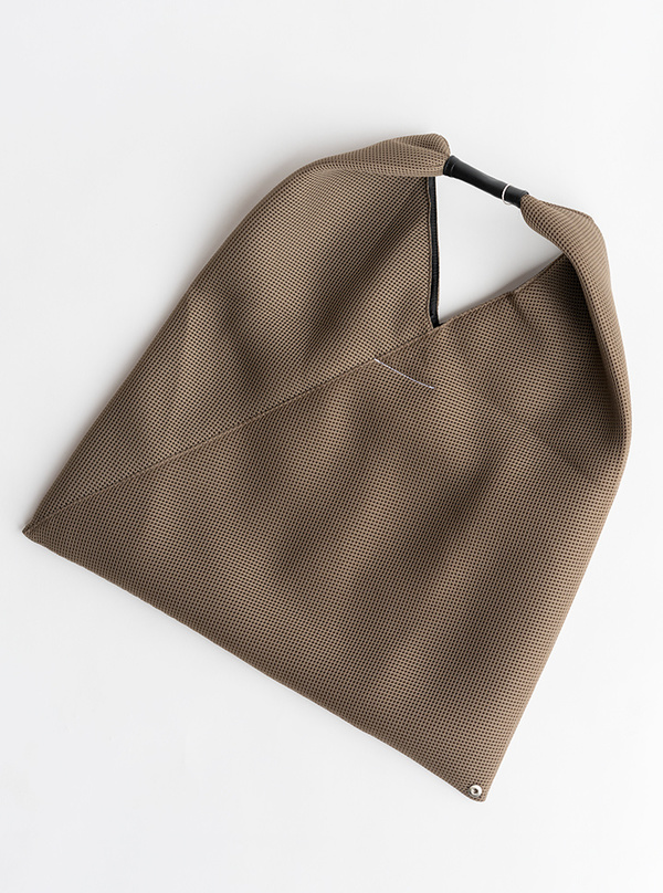 MM6 Maison Margiela Medium Japanese Tote - Taupe Mesh | Garmentory