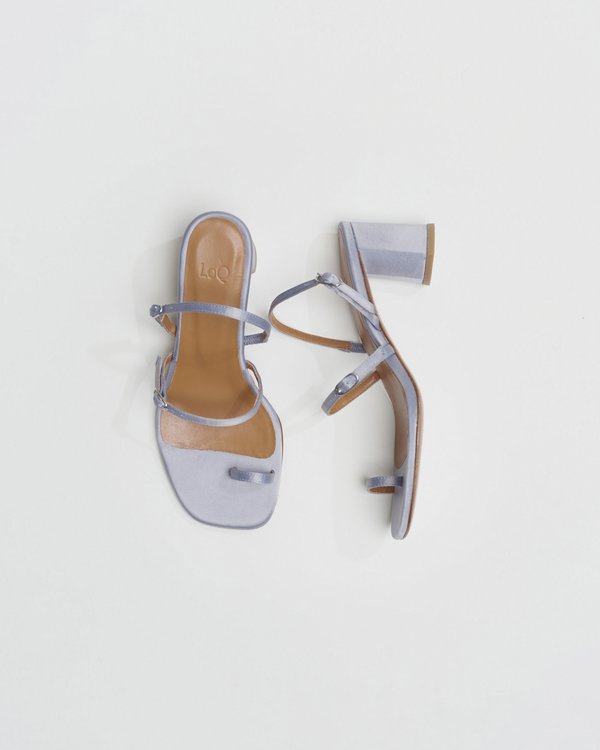LOQ Alba sandal - Luna Satin LOQ Alba sandal - Luna Satin