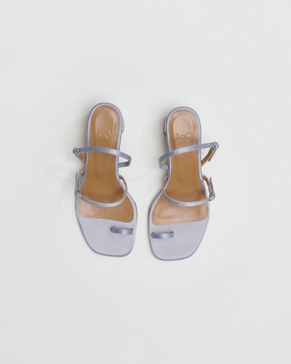 LOQ Alba sandal - Luna Satin LOQ Alba sandal - Luna Satin