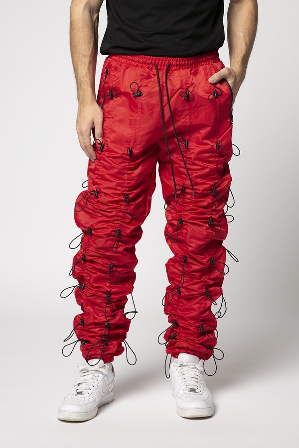 カワグチジン  EPTM ACCORDION PANTS 赤 EPTM. Accordion Pants - Red | Garmentory