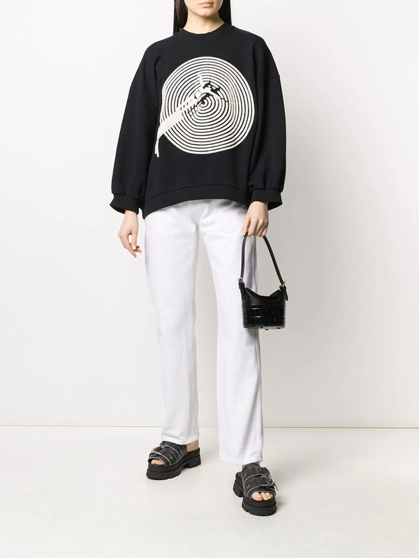 Henrik Vibskov Swimming Pool Sweat - Black Swim | Garmentory