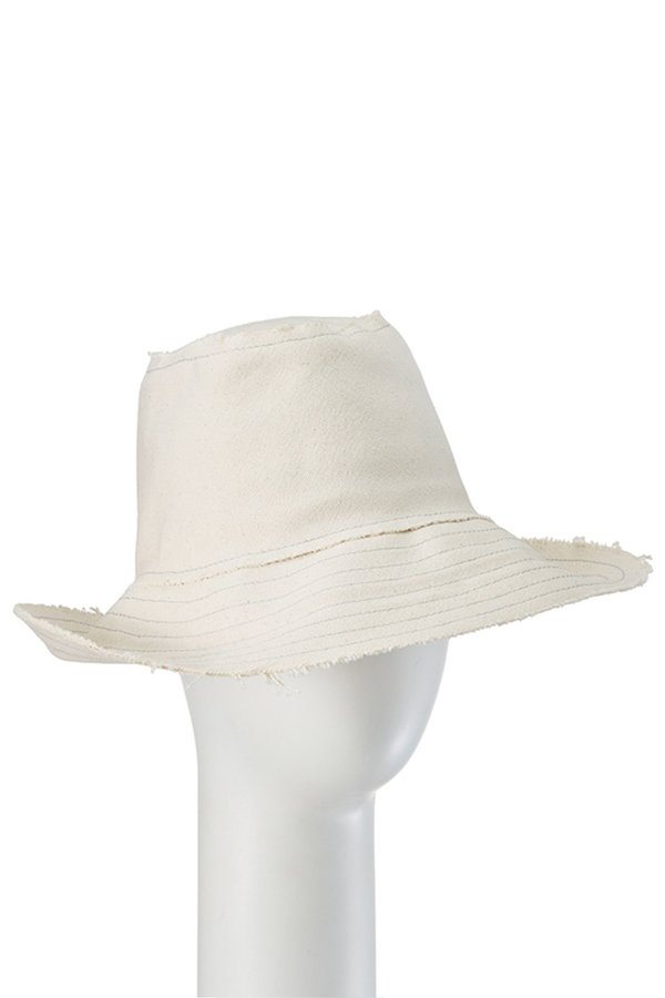 Like New! RARE! Tracy Watts Fedora-style Dune Hat, Size Large KES x Tracy Watts Open Crown 2.75 main image 4