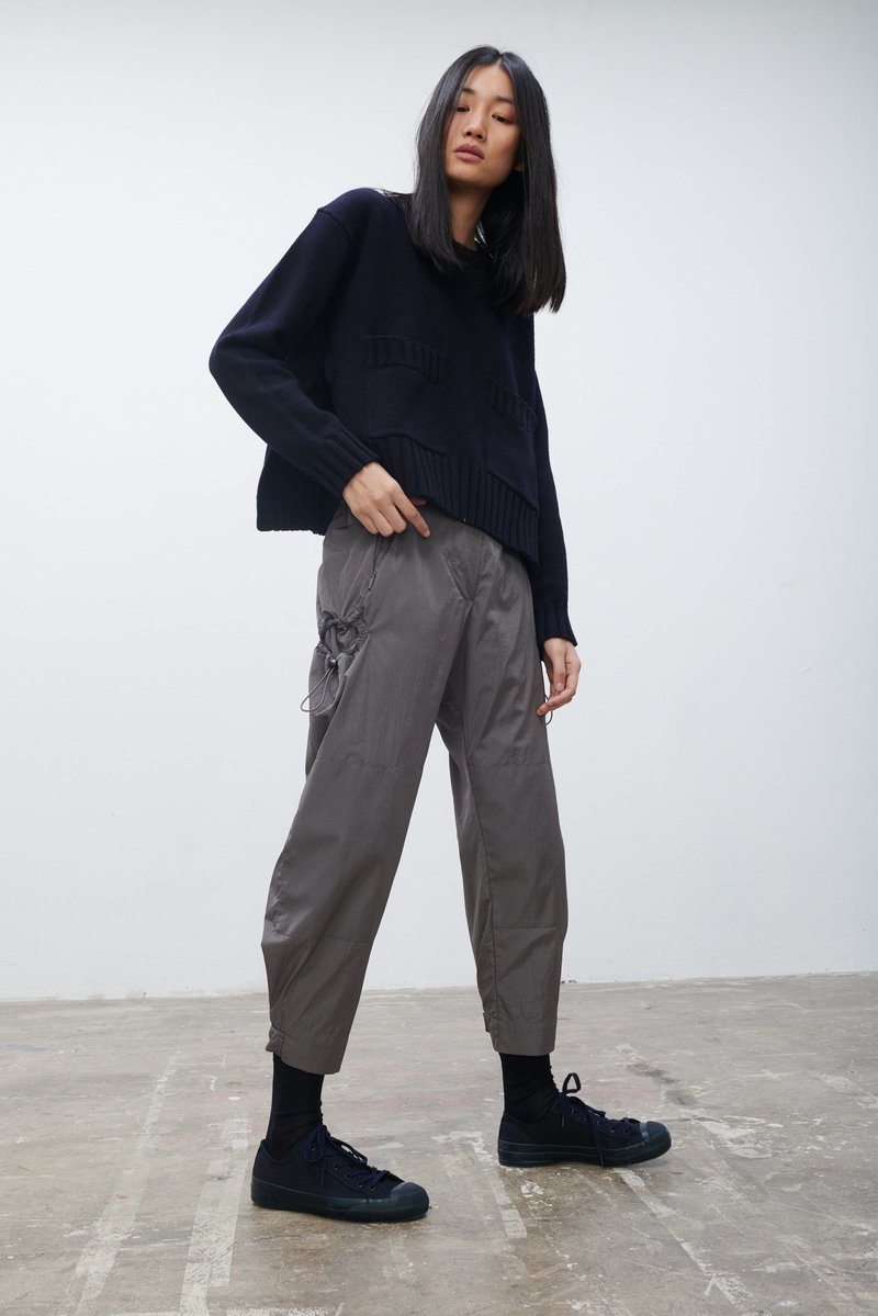 スタジオニコルソン NIETO Lambswool Split Knit 0 スタジオニコルソン NIETO Lambswool Split Knit 0