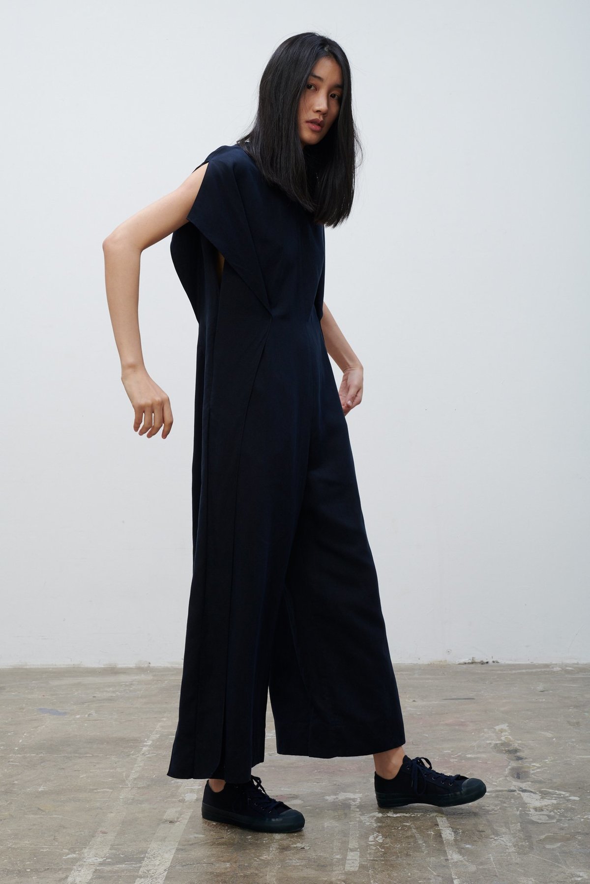 Studio Nicholson Pani One Piece - Dark Navy | Garmentory