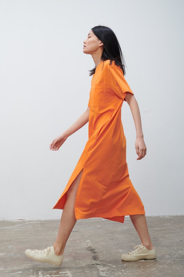 Studio Nicholson Boyd Dress - Saffron Studio Nicholson Boyd Dress - Saffron