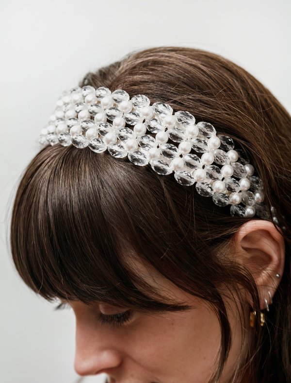 Shrimps Quinn Beaded Hairband Shrimps Quinn Beaded Hairband