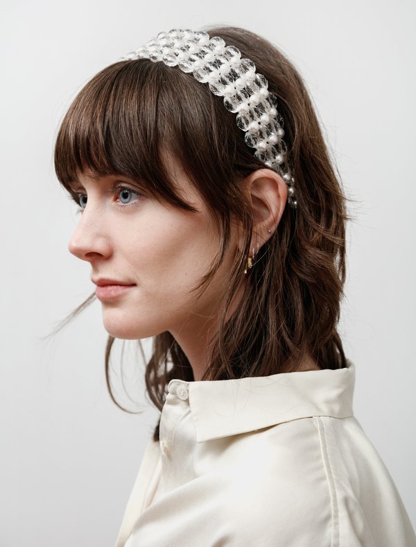 Shrimps Quinn Beaded Hairband Shrimps Quinn Beaded Hairband