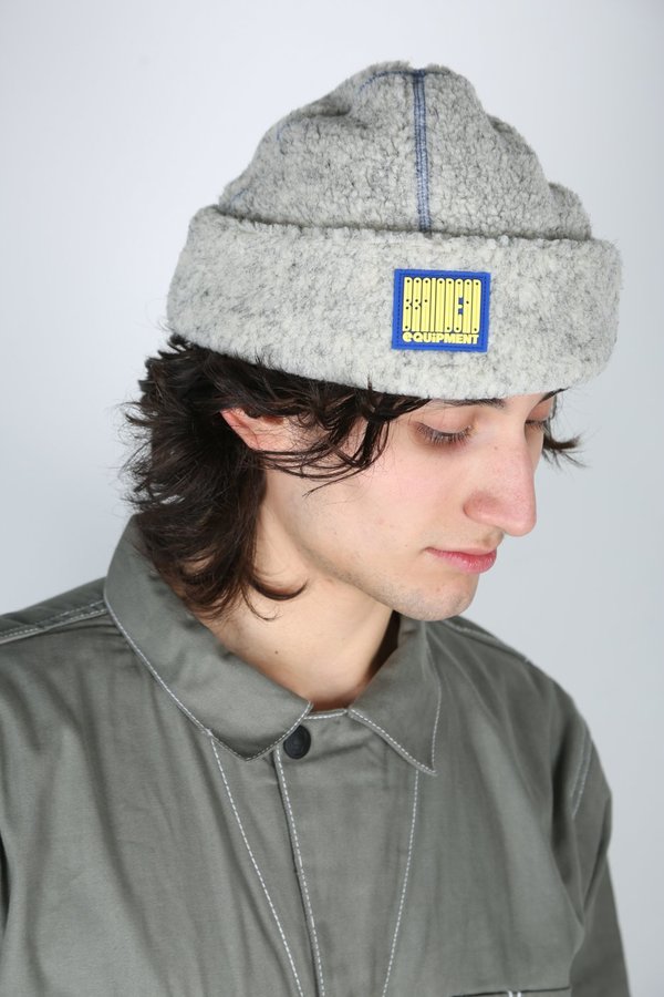 Brain Dead Sherpa Beanie - Cream | Garmentory
