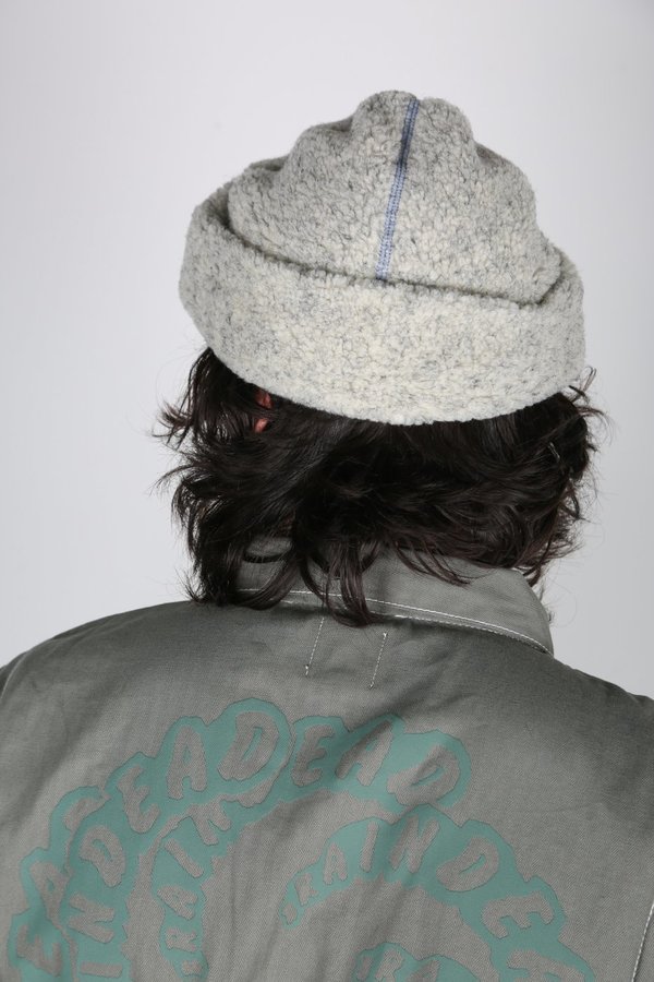 Brain Dead Sherpa Beanie - Cream | Garmentory