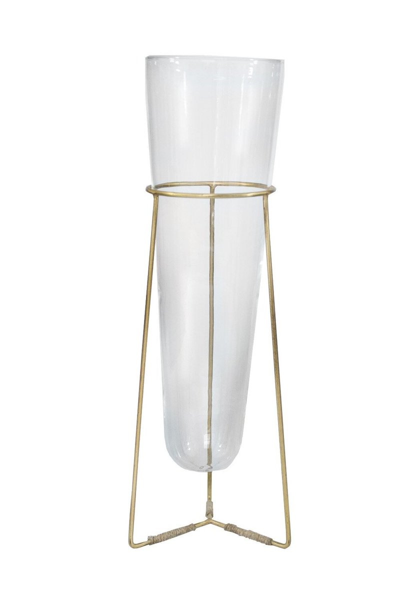 Burke Decor Brass Ring Vase Garmentory