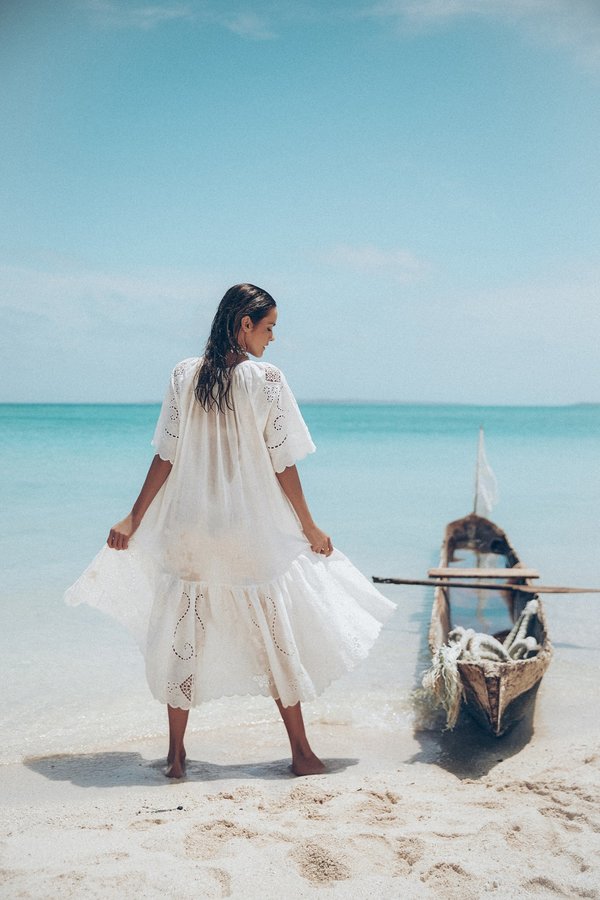 spell linen dress Spell & The Gypsy Solstice Linen Soiree Dress