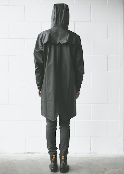 Rains - Long Jacket in Black Rains - Long Jacket in Black