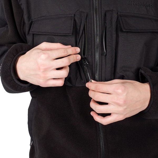 Liberaiders Polartec Fleece Jacket - Black | Garmentory