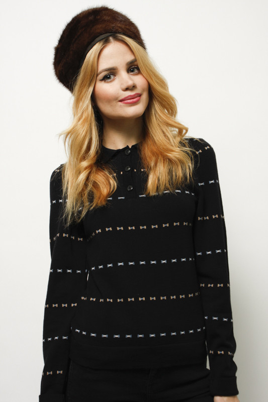 DIARTE - JOEL MERINO WOOL POLO SWEATER DIARTE - JOEL MERINO WOOL POLO SWEATER