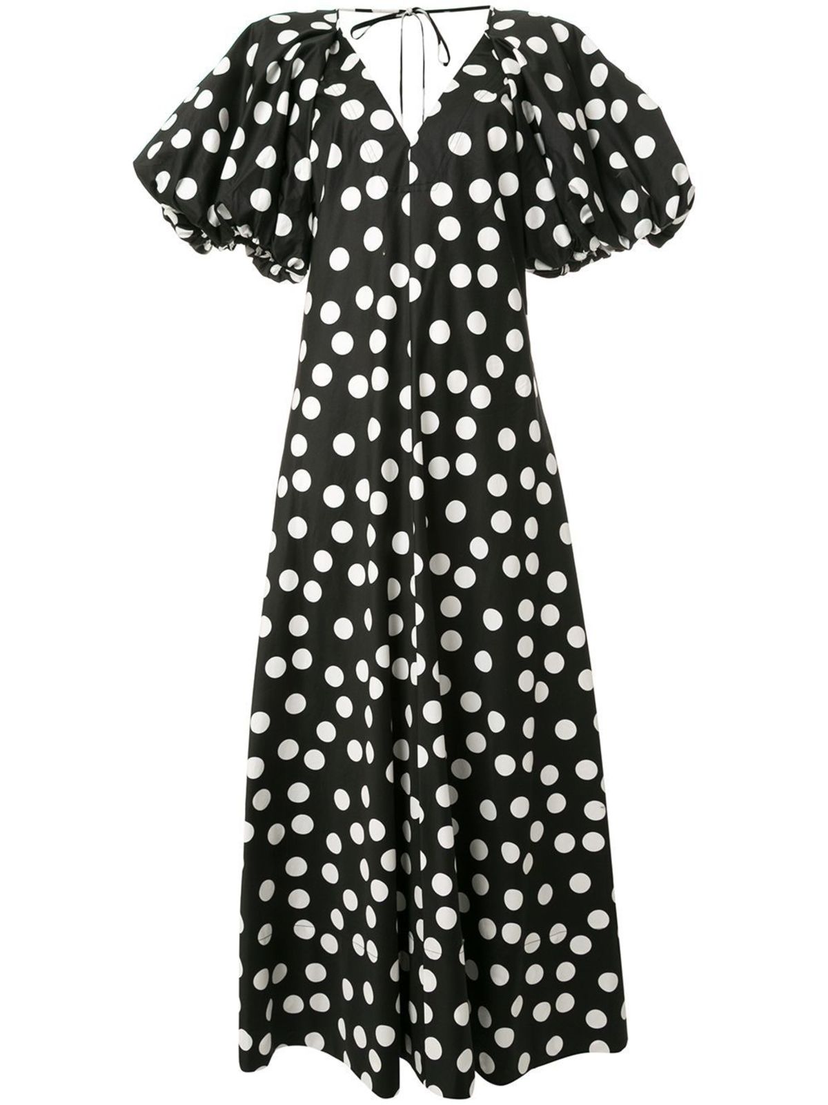 LEE MATHEWS Cherry Puff Sleeve Dress - Spot | Garmentory