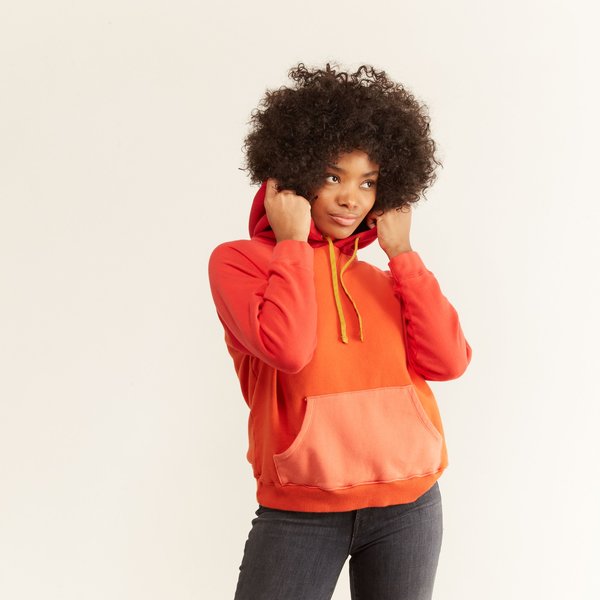 Mother Denim The Square Hoodie - Block 