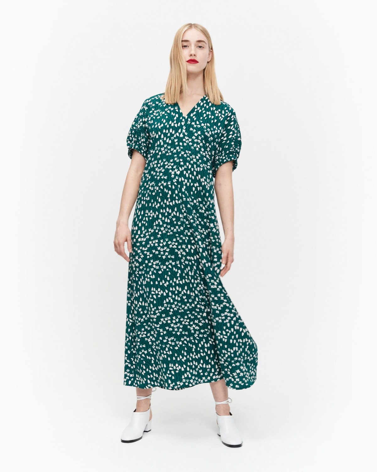 marimekko Tuulahdus ワンピース marimekko（マリメッコ）の「Tuulahdus / Absidi cupro dress