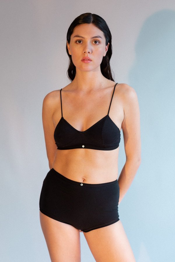 Botanica Workshop Organic Cotton Astra Hi-Waist Brief Multi Pack of 3 - Scarlet/Black/Petal Botanica Workshop Organic Cotton Astra Hi-Waist Brief Multi Pack of 3 - Scarlet/Black/Petal