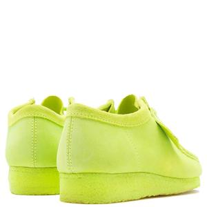 Clarks Originals Wallabee Suede Shoes - Lime Clarks Originals Wallabee Suede Shoes - Lime