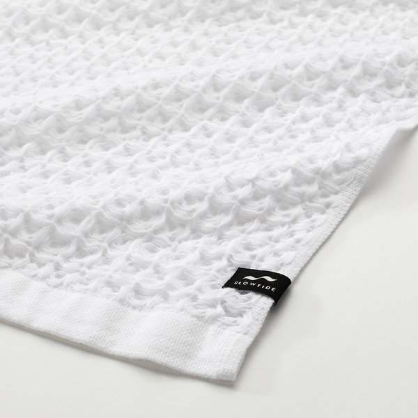 Slowtide Guild Waffle Four Piece Bundle Towel - White Slowtide Guild Waffle Four Piece Bundle Towel - White