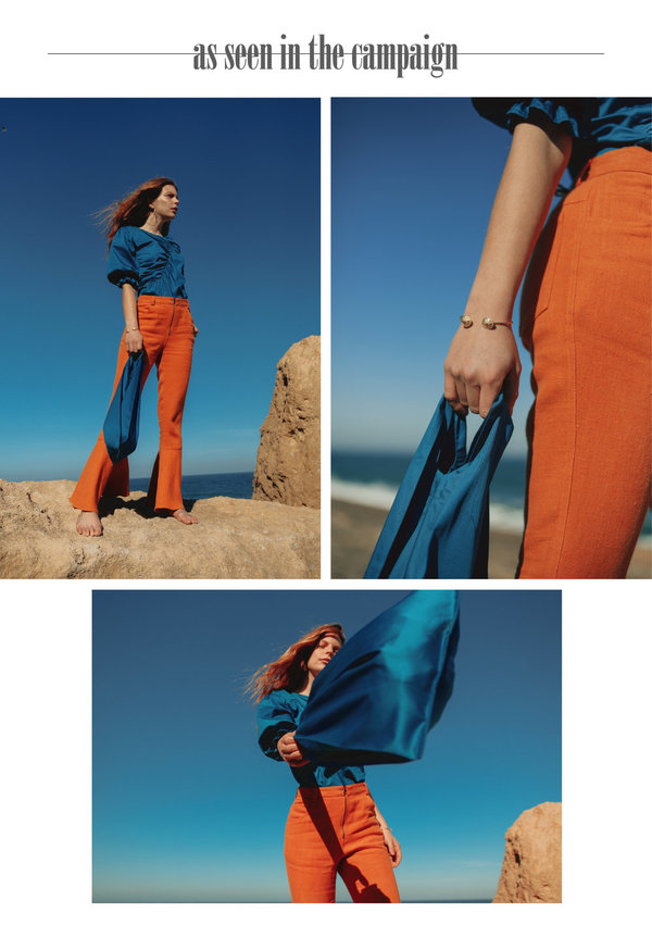 Siz Moss Bag - Petrol Blue Siz Moss Bag - Petrol Blue