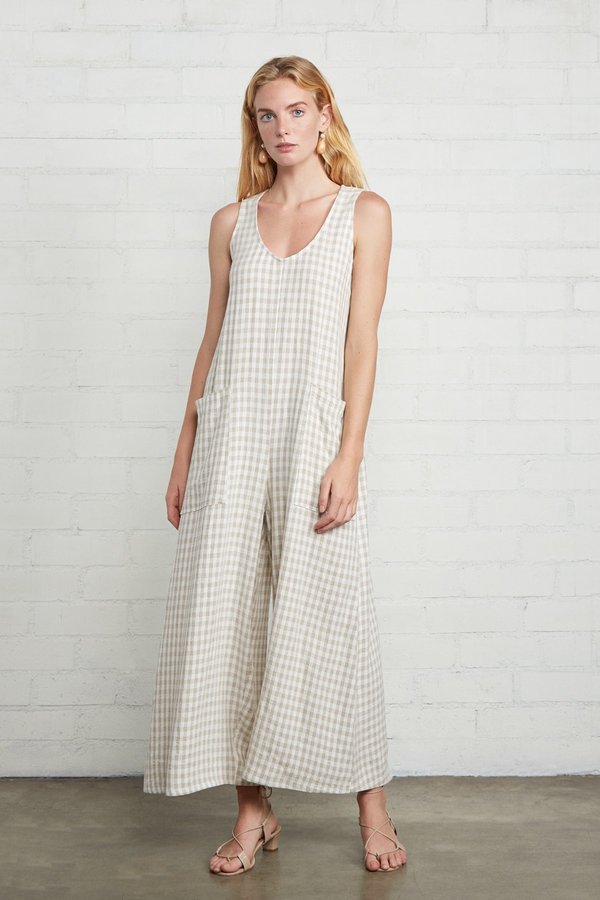 Linen Remy Jumpsuit | Garmentory